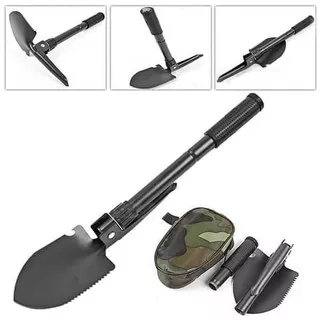 Sekop Lipat Mini Multifungsi Portable Shovel