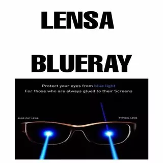 [ LENSA ANTI BLUE-RAY & BISA SEBAGAI LENSA TAMBAHAN ]