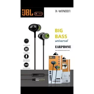 Handsfree ori jbl xwin 001 / headset HF jbl