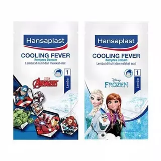 Hansaplast Kompres Demam Cooling Fever cool fever Karakter Disny Frozen Anak Bayi 1lbr