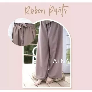 Ribon pants/kulot terlaris/celana panjang wanita/kulot murah/kulot terlaris