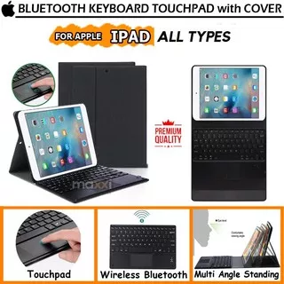 iPad 10.2 7 8 Pro 11 10.5 Air Mini 1 2 3 4 5 Touchpad Trackpad Bluetooth Keyboard Flip Case Cover