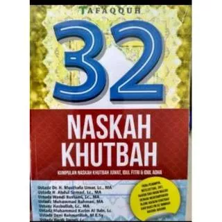 Buku 32 naskah khutbah - ORIGINAL HARD COVER