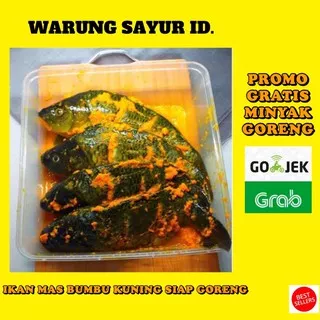 IKAN MAS SIAP GORENG 500 GRAM