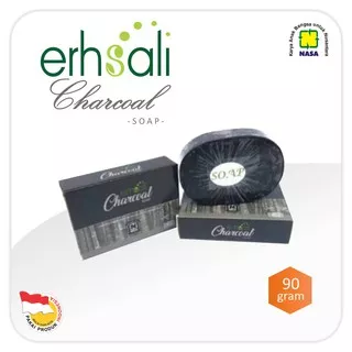 ERSHALI Charcoal Soap NASA / Stockist Pt Nasa Produk / stokis_nasa_naturalnusantara