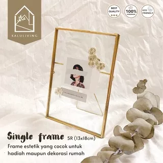 FRAME FOTO 5R, single frame, hadiah unik, hadiah ulang tahun, pesonal frame, custom frame, KALEYA