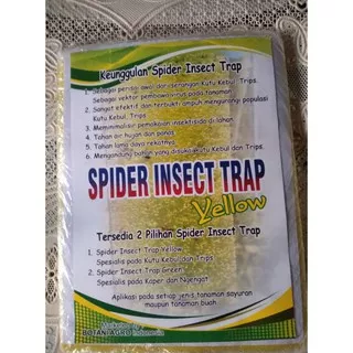 Spider insect  trap (perangkap lalat buah