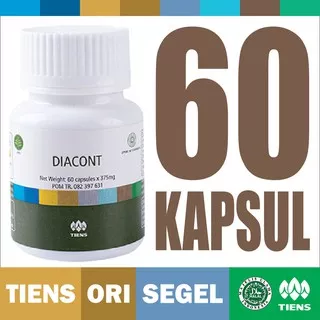 Tiens Diacont Isi 60 Kapsul Tianshi | Diabet Diabetes Control | Sakit Gula