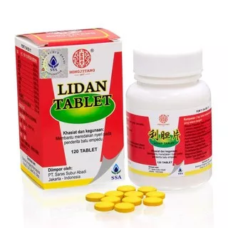 PT SSA Lidan Tablets - Obat Herbal Batu Empedu