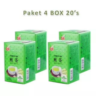 OSK Japanese Green Tea 20's paket 4 box