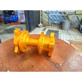 Tromol belakang satria fu full cnc warna gold merk TAD