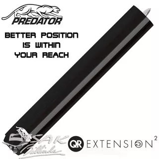 Predator QR Extension 8 - Uniloc - Billiard Cue Stick Stik Biliar Ext Asli Original