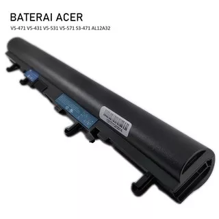 Original Batre Baterai Laptop Acer V5-471 V5-431 V5-531 V5-571 S3-471 AL12A32