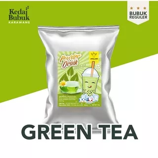Green Tea Bubuk Minuman Bubble Powder Original Javaland 1kg