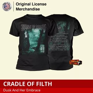 Kaos Baju Tshirt Metal Musik Band Gildan Softstyle Cotton Import Original CRADLE OF FILTH Dusk And Her Embrace