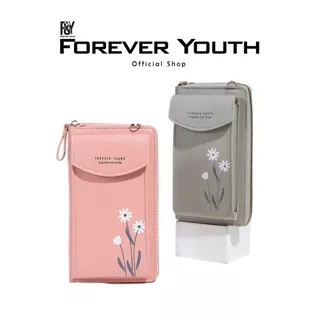Forever Youth Tas Slempang Wanita Motif Bunga Style Wanita Korea Import Real Pict - Q188
