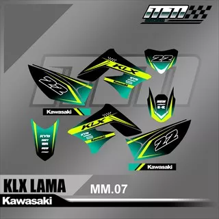 (COD) Sticker Striping Lis Variasi KLX 150 S - KLX L - KLX LAMA Desain MM-07