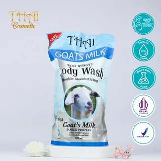 Thai Body Wash Goats Milk Pouch 900+100 ml