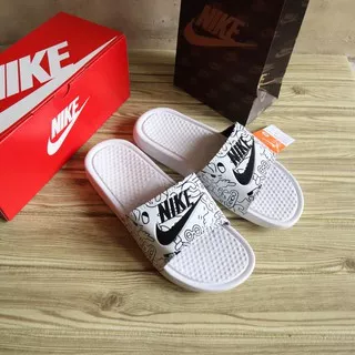 Sandal Nike  original Benassi Sandal naiki bennasi Swooosh murah sandal Slide Nike bennasi ori impor