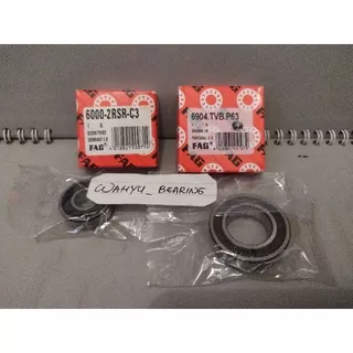 Bearing 6904 tvb p63 + 6000 2rs C3 Fag Set Noken as Beat Fi