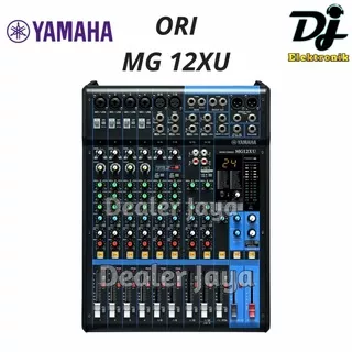 Mixer Analog Yamaha MG 12XU / MG 12 XU / MG12XU - 12 channel --ORI--