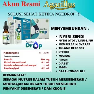 Agarillus Drop / Herbal Agarillus Drop Kesaksiannya Lihat Di JTV TATV DHOHOTV Banyu TV