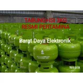 TABUNG GAS LPG 3KG+ ISI RESMI PERTAMINA