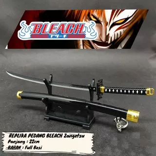 Gantungan Kunci Pedang Anime Bleach Ichigo Zangetsu