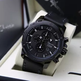 Jam Tangan Pria/Cowok Alexandre Christie AC 6410 New Full Black.Original Garansi Resmi 1 Tahun