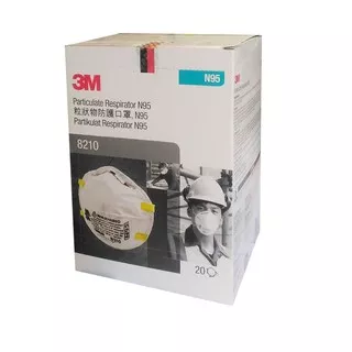 3M Dust Masker 8210 N95 1 box isi 20 pcs