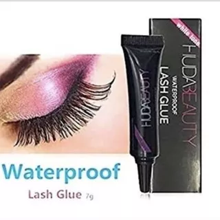 LEM BULU MATA HUDABEAUTY HUDA BEAUTY dan M A C | EYELASH GLUE HUDA BEAUTY BLACK HITAM WATERPROOF