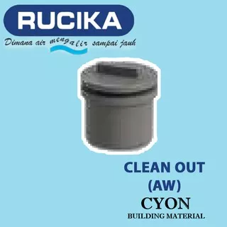 RUCIKA CLEAN OUT AW 2 CO TUTUP DOP CAP