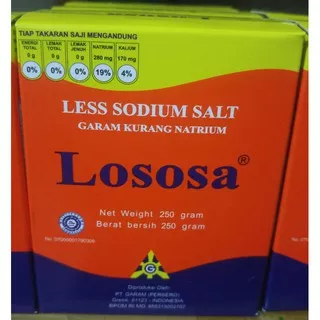 Garam Lososa 250gr Rendah Natrium Sodium Untuk PENDERITA DARAH TINGGI