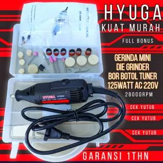 Promo Mesin Gerinda Mini Grinder Bor Botol Bor Tuner Hyuga by Uchiha Japan Technology