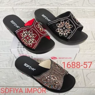 SOFIYA 1688-57/SANDAL WANITA SOFIYA 1688-57/SANDAL SOFIYA IMPOR 1688-57/SANDAL WEDGES SOFIYA 1688-57