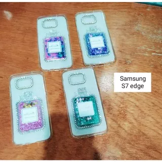 Samsung S7 edge Case Gambar SoftCase Gliter Casing Hp Karakter S7 edge
