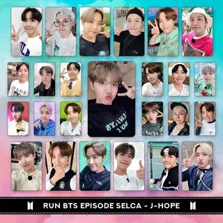 25 BTS J-Hope Selca Episode Run BTS Photocard. J-Hope Selfie. Unofficial
