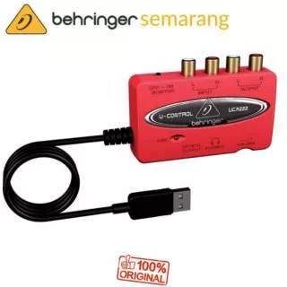 Behringer UCA222 - UCA 222 Soundcard with USB Audio Interface