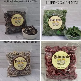 KUPING GAJAH MINI 200gr (HITAM , HIJAU , PUTIH , MERAH)