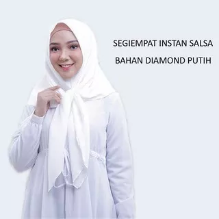 Hijab Sekolah Jilbab Instan Salsa - Segiempat Instan - Hijab Instan - Jilbab Murah - Jilbab Paris