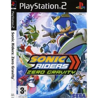 Sonic Riders Zero Gravity Cd PS2 Kaset PS2 Game PS2