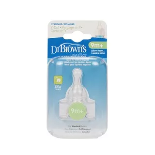 Dr. Browns Standard  Nipple 9m Y Cut Isi 2 - Dot BAyi - Empeng Anak - Dot Anak - Dot dr browns