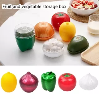 Kotak Penyimpanan Sayuran Bawang Putih Tomat Lemon Paprika Untuk Kulkas Dapur