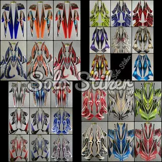 Striping Sticker Motor Yamaha Jupiter MX Old MX Lama OJMX MX CW MX STD 2006-2007-2008-2009-2010