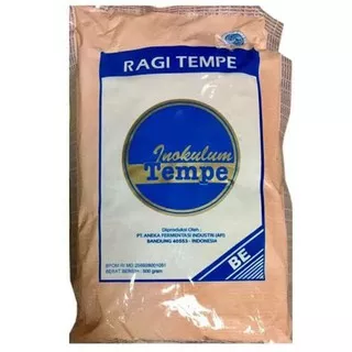 RAGI TEMPE RAPRIMA TEMPE KEDELAI RAGI TEMPE CAP JAGO RAGI TEMPE BERKUALIATAS KEMASAN 50gr