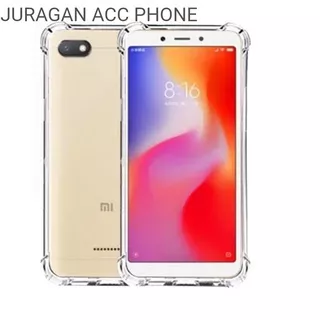Case Anticrack Xiaomi Redmi 6A Casing Silikon Anti Crack TPU Soft Case Bening Antishock Redmi 6A Harga Grosir