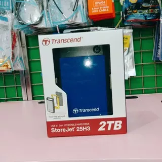 Hardisk External TRANSCEND H3 2TB USB 3.0 HDD Harddisk 2 TB