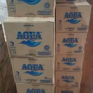 Aqua Botol 330ml / 600ml / 1500ml - Aqua Gelas 220 ml