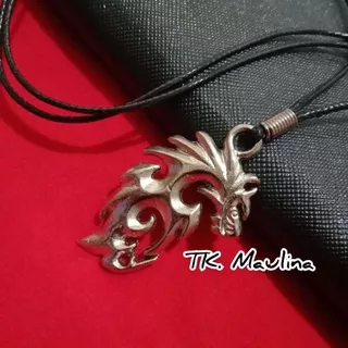 Kalung Tali Korea Per Bandul Motif Naga KTK-822