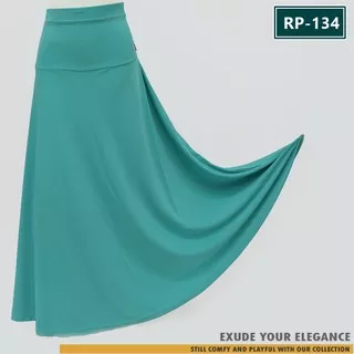 MURAH ! Rok Polos Panjang bahan Jersey Korea